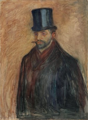 Julius Meier-Graefe by Edvard Munch Oil Painting