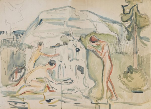 Main Product Photo of Kilden  Painting by Edvard Munch