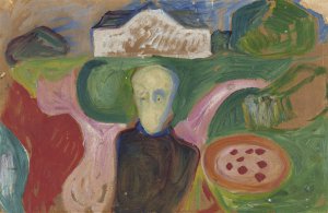 Landowner in the Park by Edvard Munch Oil Painting