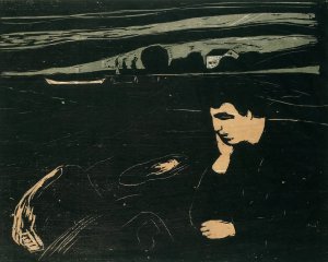 Melancholy III by Edvard Munch Oil Painting