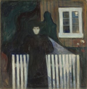 Moonlight by Edvard Munch Oil Painting