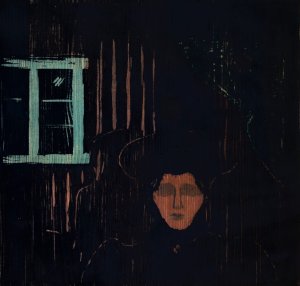Moonlight by Edvard Munch Oil Painting