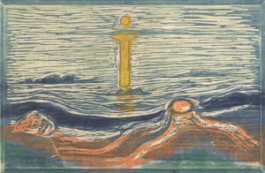 Mystical Shore by Edvard Munch Oil Painting