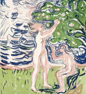 Neutralia Oil painting by Edvard Munch