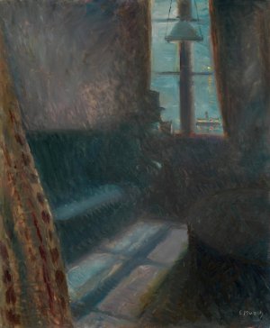 Night in Saint-Cloud by Edvard Munch Oil Painting