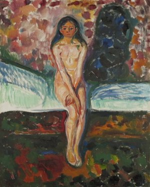 Puberty by Edvard Munch Oil Painting