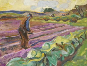 Samannen by Edvard Munch Oil Painting