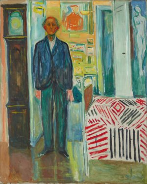Self-Portrait by Edvard Munch Oil Painting