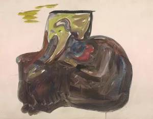 Set Design for Henrik Ibsen's Ghosts by Edvard Munch Oil Painting