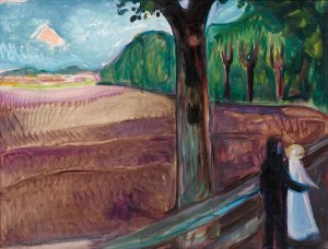 Sommernatt by Edvard Munch Oil Painting