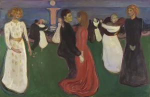 The Dance of Life by Edvard Munch Oil Painting