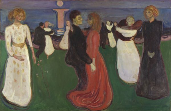 Main Product Photo of The Dance of Life  Painting by Edvard Munch