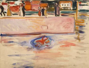 The Drowning Child by Edvard Munch Oil Painting