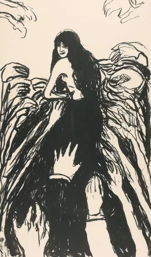 The Hands by Edvard Munch Oil Painting