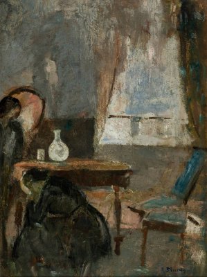 The Hospital Room by Edvard Munch Oil Painting