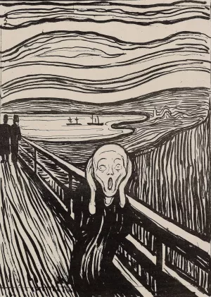 The Scream by Edvard Munch Oil Painting