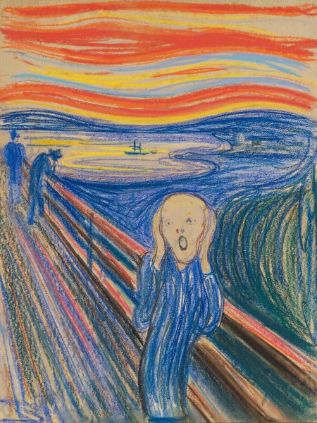 Main Product Photo of The Scream  Painting by Edvard Munch