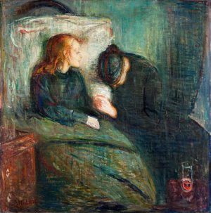 The Sick Girl by Edvard Munch Oil Painting
