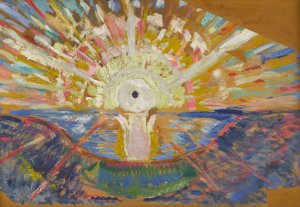 The Sun by Edvard Munch Oil Painting