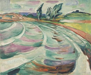 The Wave by Edvard Munch Oil Painting
