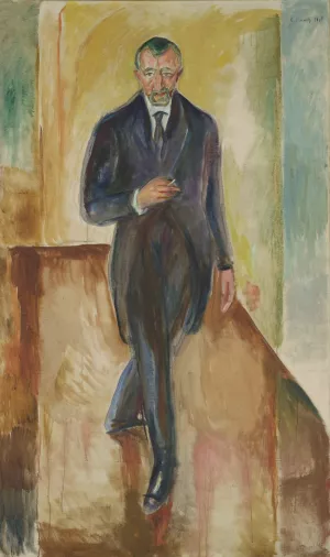Thorvald Lochen by Edvard Munch Oil Painting