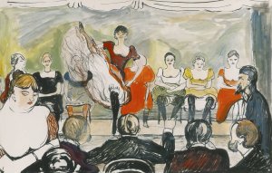 Tingletangle by Edvard Munch Oil Painting