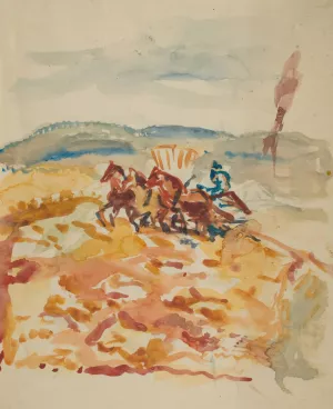 Untitled 15 by Edvard Munch Oil Painting