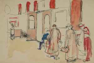 Untitled 26 by Edvard Munch Oil Painting