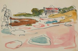 Untitled 3 by Edvard Munch Oil Painting