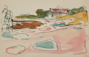 Untitled 3 by Edvard Munch Oil Painting