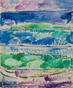 Waves by Edvard Munch Oil Painting