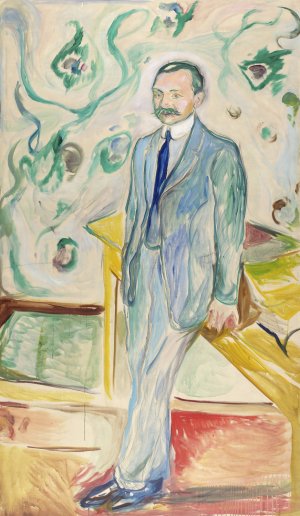 Wilhelm Wartmann by Edvard Munch Oil Painting