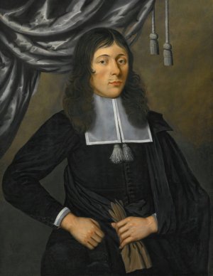 Portrait Of A Gentleman by Edwaert Collier Oil Painting