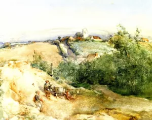 A Summer's Toil by Edward Arthur Walton Oil Painting