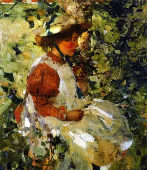 Alice by Edward Arthur Walton - Oil Painting Reproduction