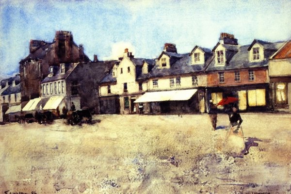 At Helensburgh by Edward Arthur Walton - Hand-Painted Oil Painting Reproduction