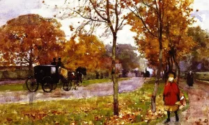 Victoria Road, Helensburgh by Edward Arthur Walton - Oil Painting Reproduction