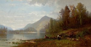 Lake Placid, New York by Edward B. Gay Oil Painting