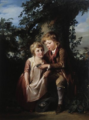 Les Denicheurs by Edward Bird Oil Painting