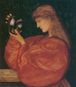 Astrologia Oil painting by Edward Burne-Jones