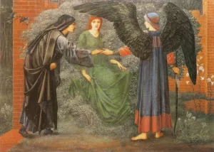 Heart of the Rose by Edward Burne-Jones Oil Painting