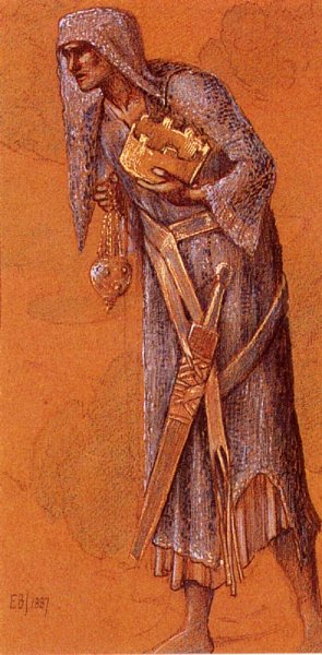 Joseph Oil painting by Edward Burne-Jones