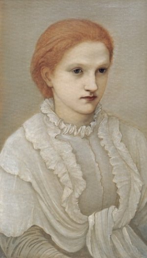 Lady Francis Balfour Oil painting by Edward Burne-Jones