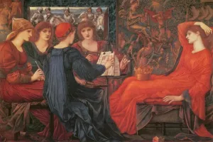 Laus Veneris Oil painting by Edward Burne-Jones