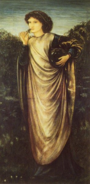 Morgan Le Fay by Edward Burne-Jones Oil Painting