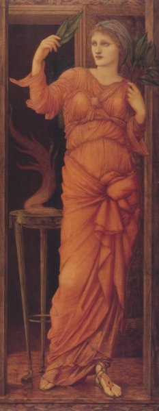Sibylla Delphica by Edward Burne-Jones Oil Painting