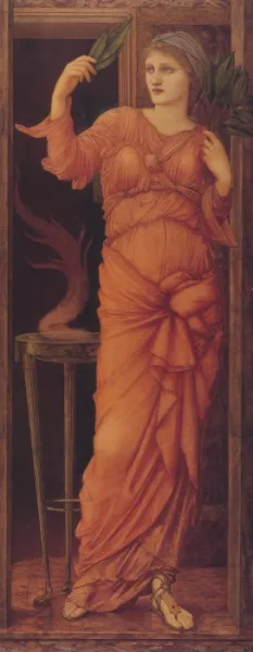 Sibylla Delphica Oil painting by Edward Burne-Jones