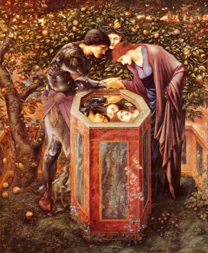 The Baleful Head painting by Edward Burne-Jones