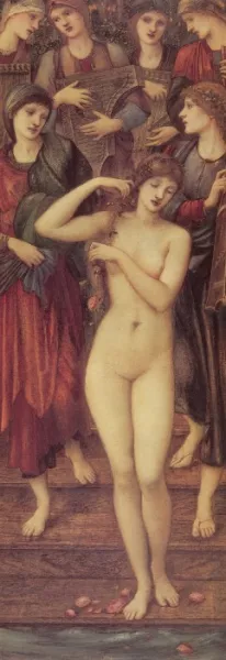 The Bath of Venus by Edward Burne-Jones - Oil Painting Reproduction