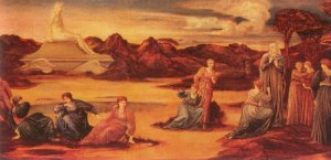 The Passing of Venus Oil painting by Edward Burne-Jones
